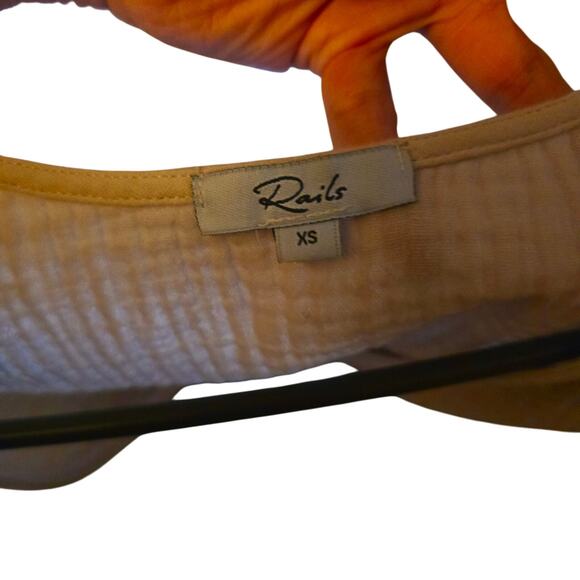 Rails tan crop top size xs - Picture 3 of 5